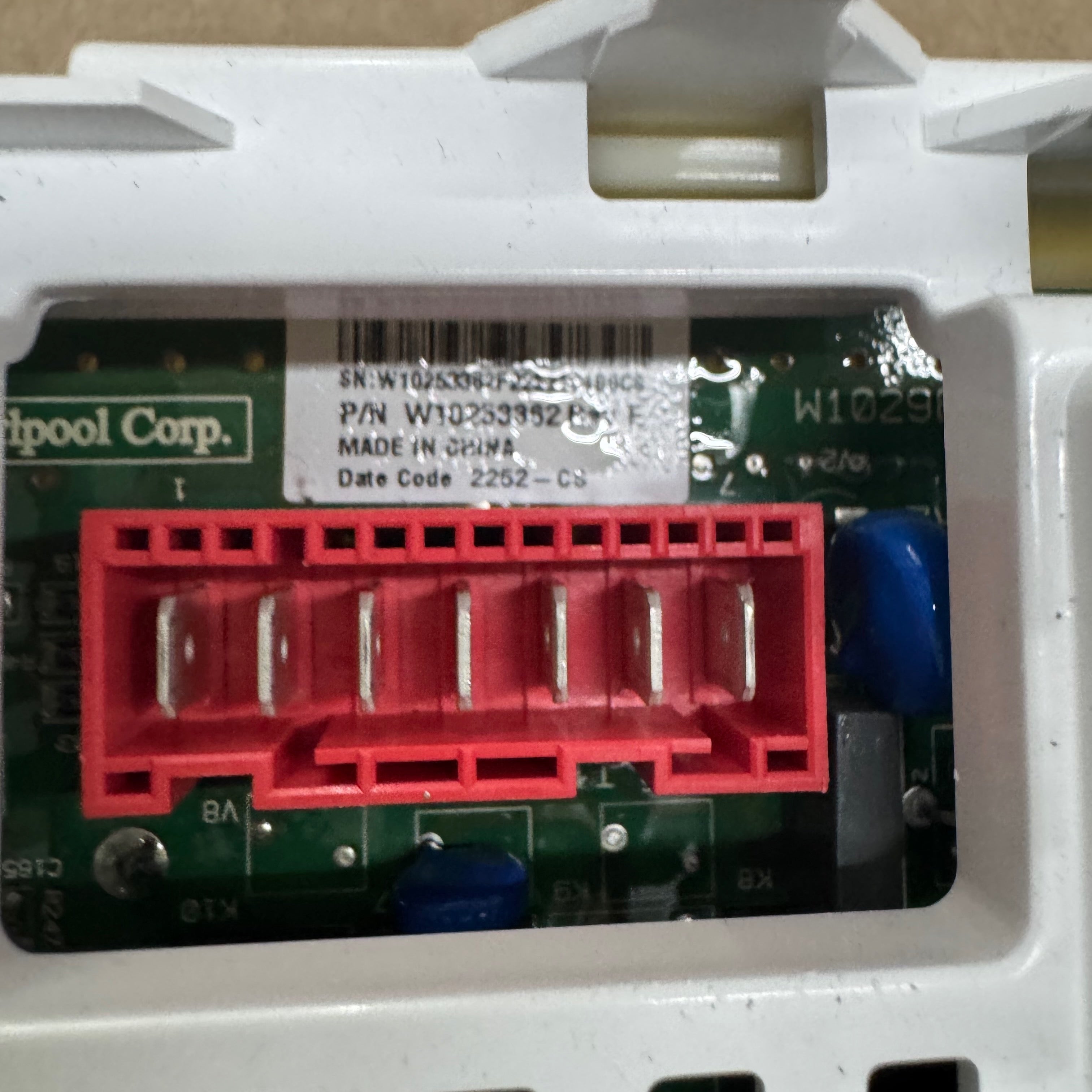 Amana Washer Electronic Control Board W10484681 Amana Washer Electronic Control Board W10484681